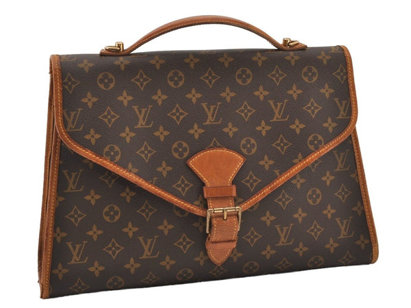 Authentic Louis Vuitton Monogram Beverly 41 M51121 2Way Shoulder Hand Bag 3263J