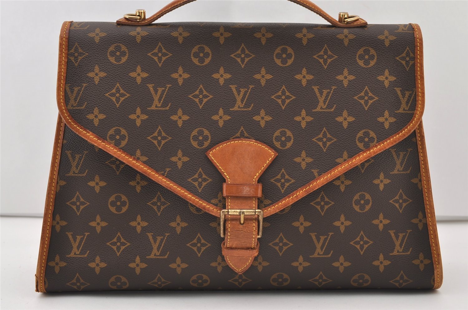 Authentic Louis Vuitton Monogram Beverly 41 M51121 2Way Shoulder Hand Bag 3263J