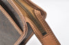 Authentic CELINE Macadam Blason Pattern Clutch Hand Bag PVC Leather Brown 3263K
