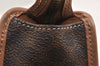 Authentic CELINE Macadam Blason Pattern Clutch Hand Bag PVC Leather Brown 3263K
