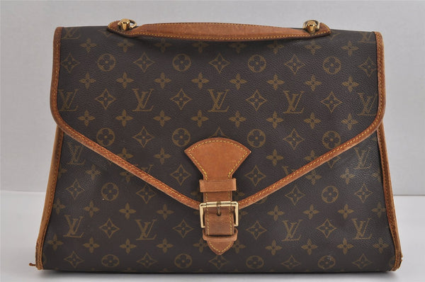 Authentic Louis Vuitton Monogram Beverly 41 M51121 2Way Shoulder Hand Bag 3264J
