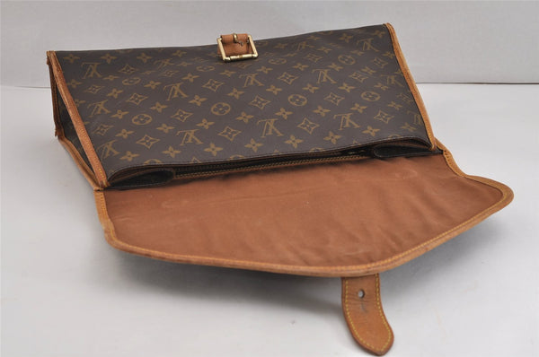 Authentic Louis Vuitton Monogram Beverly 41 M51121 2Way Shoulder Hand Bag 3264J