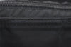 Authentic PRADA Nylon Tessuto Leather Shoulder Cross Body Bag Purse Black 3266I