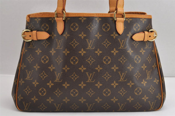 Authentic Louis Vuitton Monogram Batignolles Horizontal Tote Bag M51154 LV 3266J