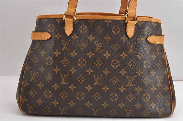 Authentic Louis Vuitton Monogram Batignolles Horizontal Tote Bag M51154 LV 3266J