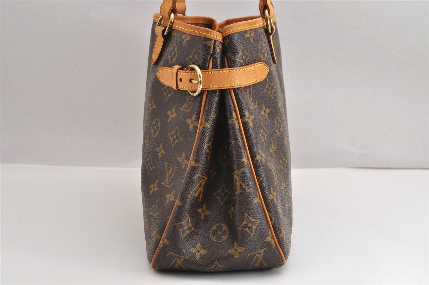 Authentic Louis Vuitton Monogram Batignolles Horizontal Tote Bag M51154 LV 3266J