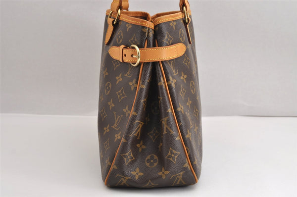 Authentic Louis Vuitton Monogram Batignolles Horizontal Tote Bag M51154 LV 3266J