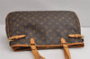 Authentic Louis Vuitton Monogram Batignolles Horizontal Tote Bag M51154 LV 3266J