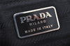 Authentic PRADA Vintage Nylon Tessuto Shoulder Hand Bag Purse Black 3267I