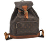 Authentic Louis Vuitton Monogram Montsouris GM Backpack M51135 LV 3267J