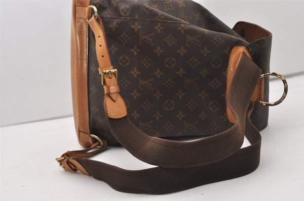 Authentic Louis Vuitton Monogram Montsouris GM Backpack M51135 LV 3267J