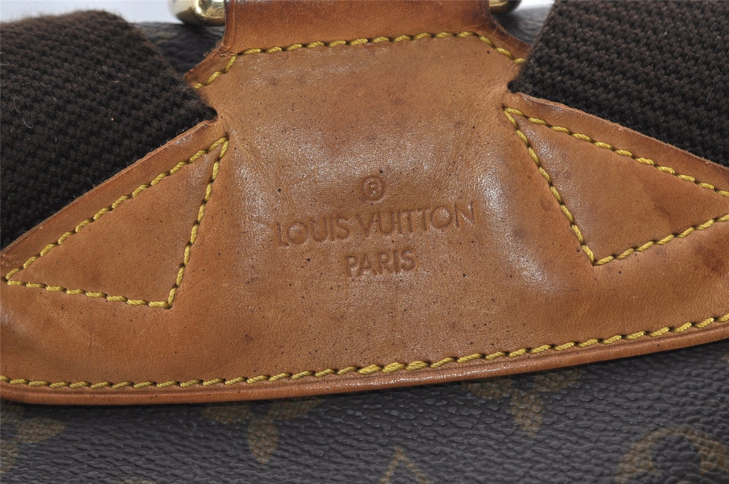 Authentic Louis Vuitton Monogram Montsouris GM Backpack M51135 LV 3267J
