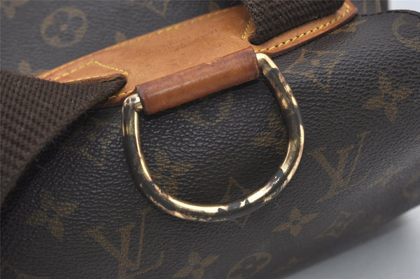 Authentic Louis Vuitton Monogram Montsouris GM Backpack M51135 LV 3267J
