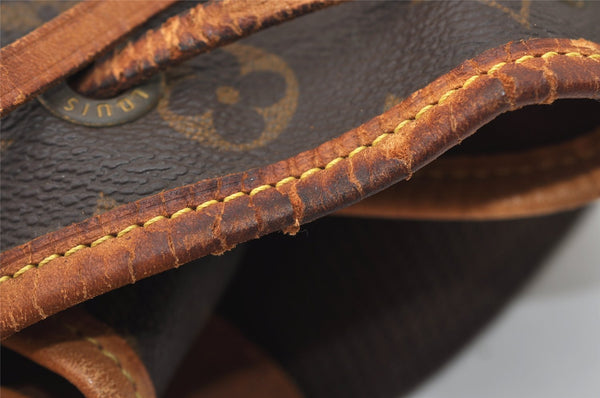 Authentic Louis Vuitton Monogram Montsouris GM Backpack M51135 LV 3267J