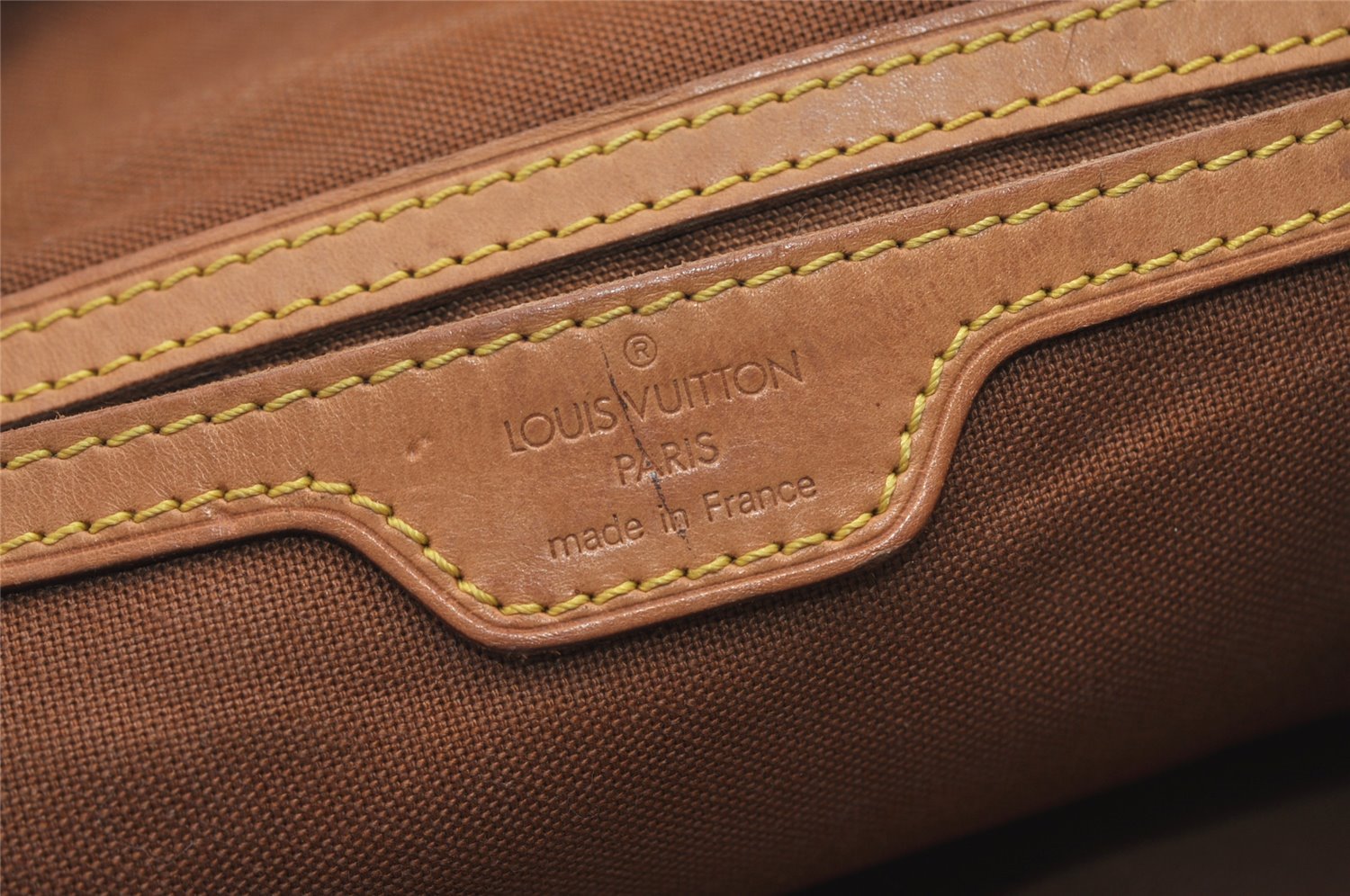 Authentic Louis Vuitton Monogram Montsouris GM Backpack M51135 LV 3267J