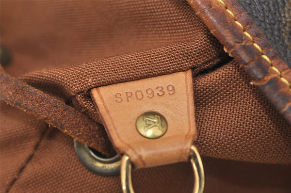 Authentic Louis Vuitton Monogram Montsouris GM Backpack M51135 LV 3267J