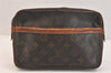 Authentic Louis Vuitton Monogram Compiegne 23 Clutch Hand Bag M51847 Junk 3267K