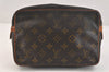 Authentic Louis Vuitton Monogram Compiegne 23 Clutch Hand Bag M51847 Junk 3267K