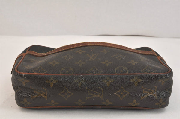 Authentic Louis Vuitton Monogram Compiegne 23 Clutch Hand Bag M51847 Junk 3267K