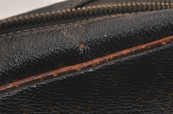 Authentic Louis Vuitton Monogram Compiegne 23 Clutch Hand Bag M51847 Junk 3267K