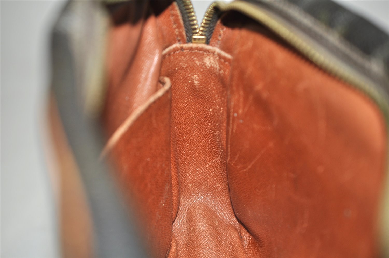 Authentic Louis Vuitton Monogram Compiegne 23 Clutch Hand Bag M51847 Junk 3267K