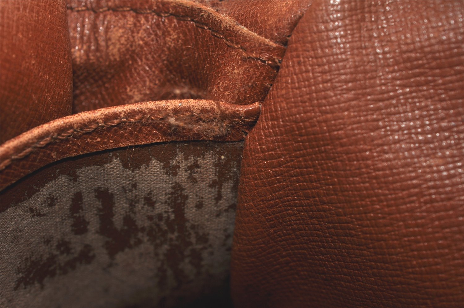 Authentic Louis Vuitton Monogram Compiegne 23 Clutch Hand Bag M51847 Junk 3267K