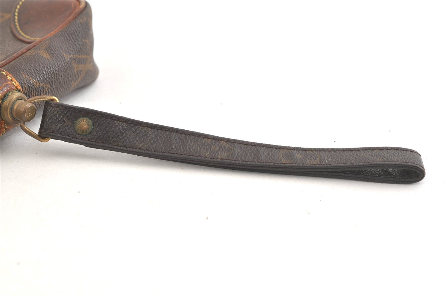 Authentic Louis Vuitton Monogram Marly Dragonne GM M51825 Clutch Bag Junk 3268K