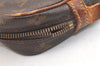 Authentic Louis Vuitton Monogram Marly Dragonne GM M51825 Clutch Bag Junk 3268K