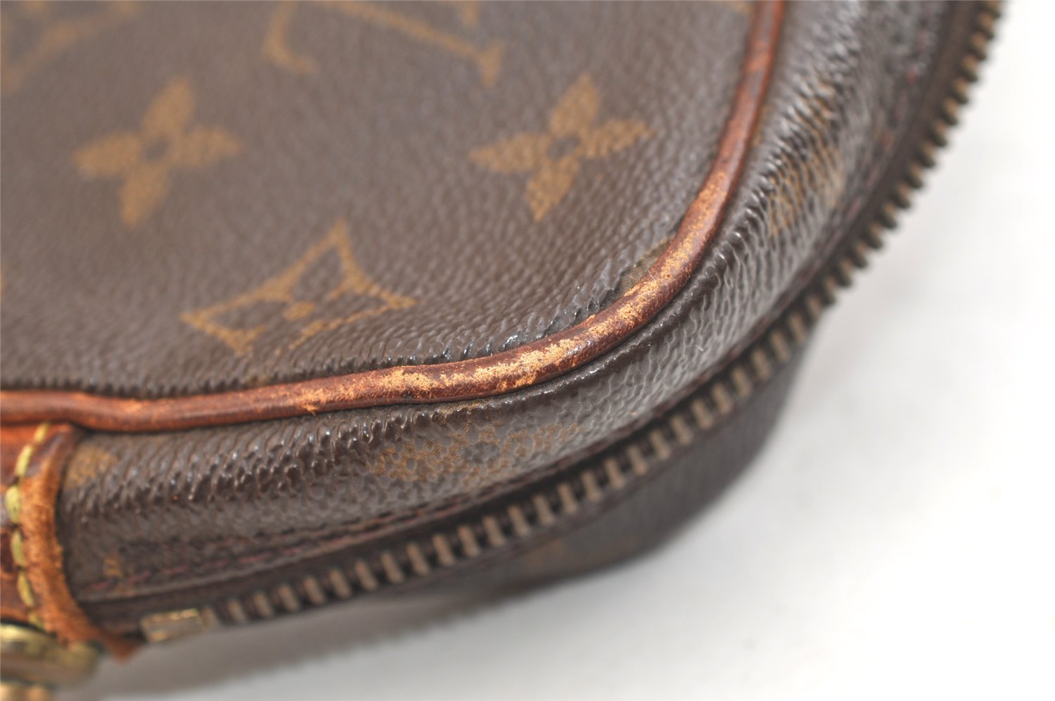 Authentic Louis Vuitton Monogram Marly Dragonne GM M51825 Clutch Bag Junk 3268K