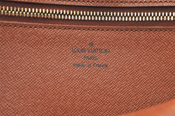 Authentic Louis Vuitton Monogram Marly Dragonne GM M51825 Clutch Bag Junk 3268K