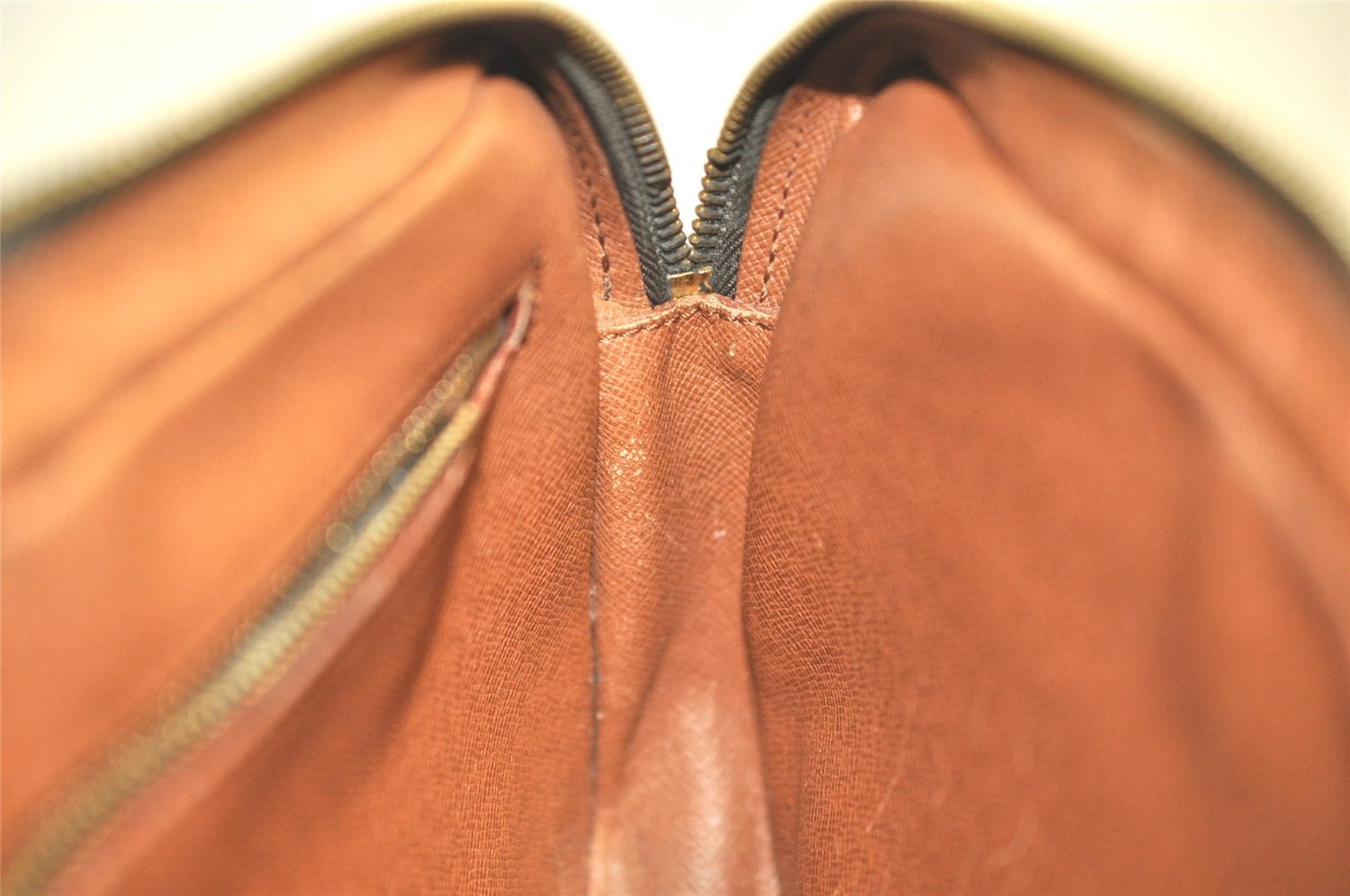 Authentic Louis Vuitton Monogram Marly Dragonne GM M51825 Clutch Bag Junk 3268K