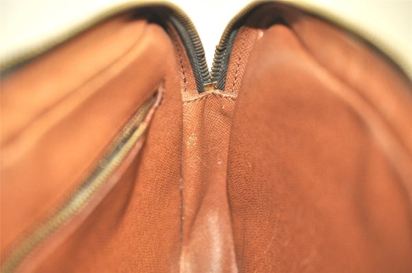 Authentic Louis Vuitton Monogram Marly Dragonne GM M51825 Clutch Bag Junk 3268K