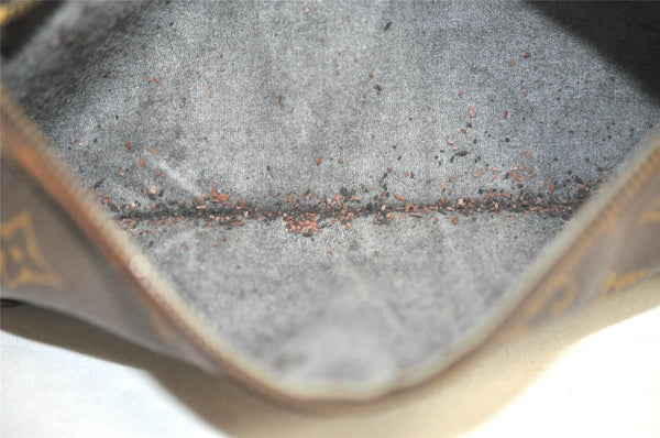 Authentic Louis Vuitton Monogram Marly Dragonne GM M51825 Clutch Bag Junk 3268K