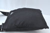 Authentic PRADA Nylon Tessuto Leather Shoulder Cross Body Bag Purse Black 3269I