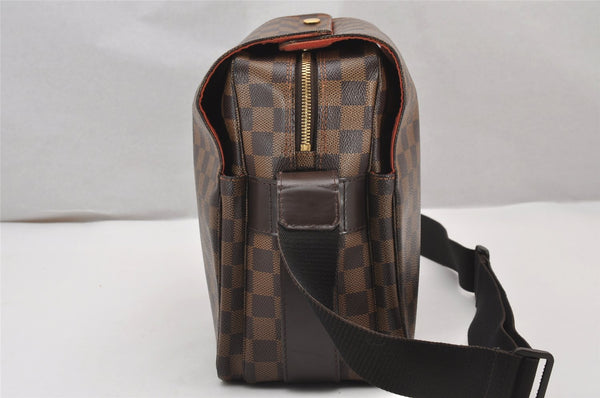 Authentic Louis Vuitton Damier Naviglio Shoulder Cross Body Bag N45255 LV 3269J