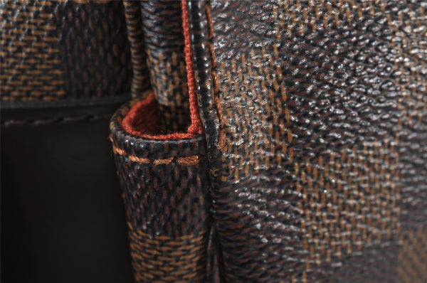 Authentic Louis Vuitton Damier Naviglio Shoulder Cross Body Bag N45255 LV 3269J