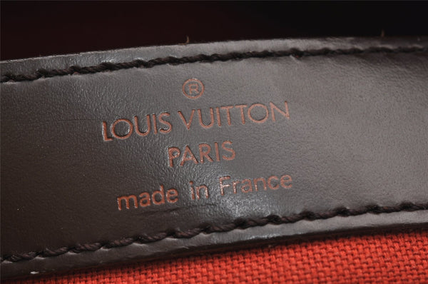 Authentic Louis Vuitton Damier Naviglio Shoulder Cross Body Bag N45255 LV 3269J