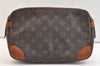 Authentic Louis Vuitton Monogram Compiegne 28 Clutch Hand Bag M51845 Junk 3269K