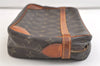 Authentic Louis Vuitton Monogram Compiegne 28 Clutch Hand Bag M51845 Junk 3269K