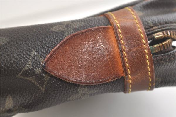 Authentic Louis Vuitton Monogram Compiegne 28 Clutch Hand Bag M51845 Junk 3269K