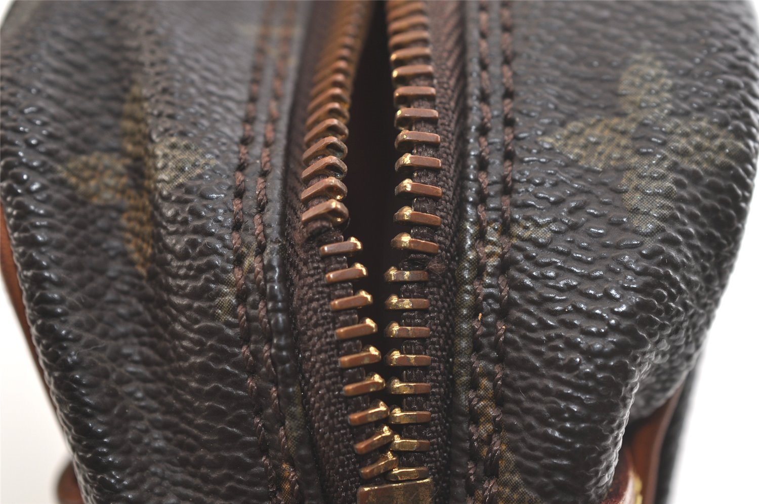 Authentic Louis Vuitton Monogram Compiegne 28 Clutch Hand Bag M51845 Junk 3269K