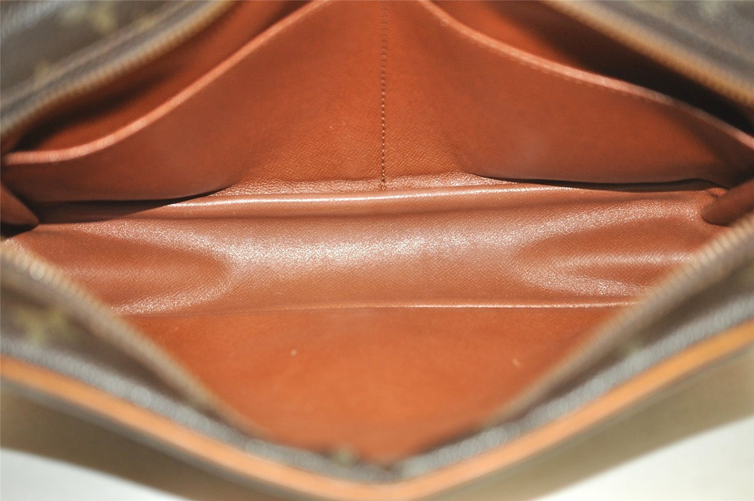 Authentic Louis Vuitton Monogram Compiegne 28 Clutch Hand Bag M51845 Junk 3269K