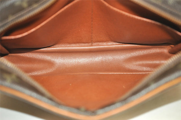 Authentic Louis Vuitton Monogram Compiegne 28 Clutch Hand Bag M51845 Junk 3269K