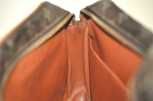 Authentic Louis Vuitton Monogram Compiegne 28 Clutch Hand Bag M51845 Junk 3269K