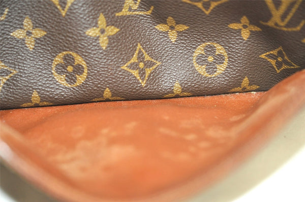 Authentic Louis Vuitton Monogram Compiegne 28 Clutch Hand Bag M51845 Junk 3269K
