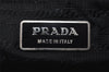 Authentic PRADA Vela Sport Nylon Tessuto Leather Shoulder Bag BT0168 Black 3270I