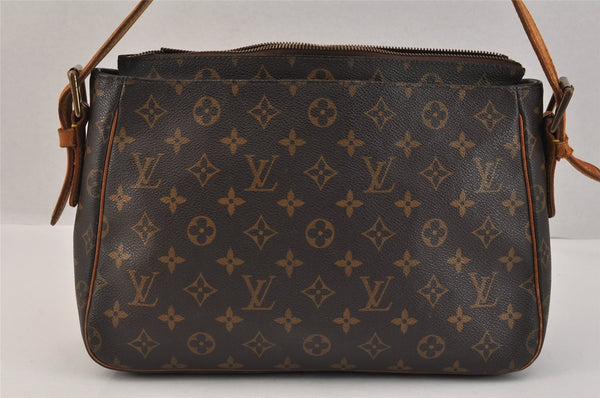 Authentic Louis Vuitton Monogram Viva Cite GM Shoulder Bag M51163 LV Junk 3270K