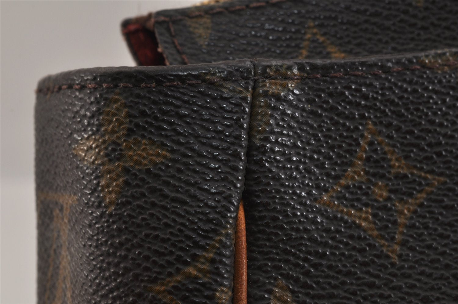 Authentic Louis Vuitton Monogram Viva Cite GM Shoulder Bag M51163 LV Junk 3270K