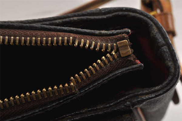 Authentic Louis Vuitton Monogram Viva Cite GM Shoulder Bag M51163 LV Junk 3270K