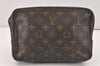 Auth Louis Vuitton Monogram Trousse Toilette 23 Clutch Bag M47524 Junk 3271K